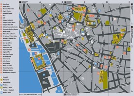 Liverpool tourist attractions map