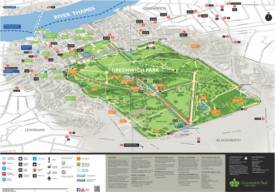 Greenwich Park map