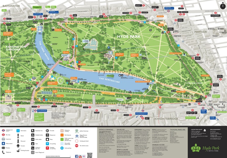 Hyde Park map