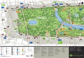 Kensington Gardens map