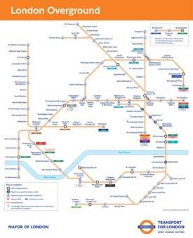 London Overground Network Map