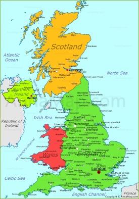 UK Map | Maps of United Kingdom