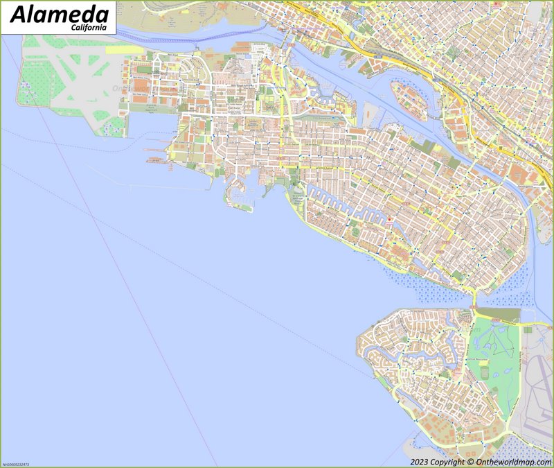 Map of Alameda