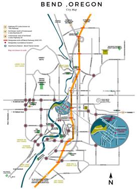 Bend Road Map