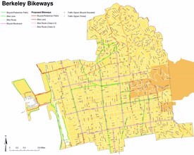 Berkeley bike map