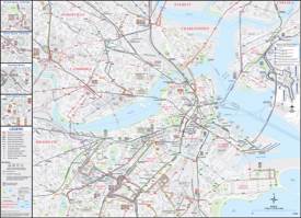 Boston Bus Map