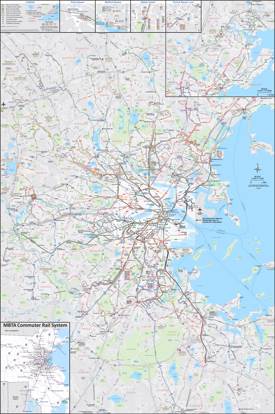 Boston Transportation Map