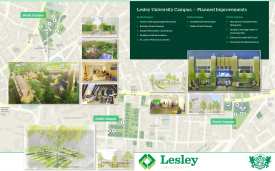 Lesley University Campus Map