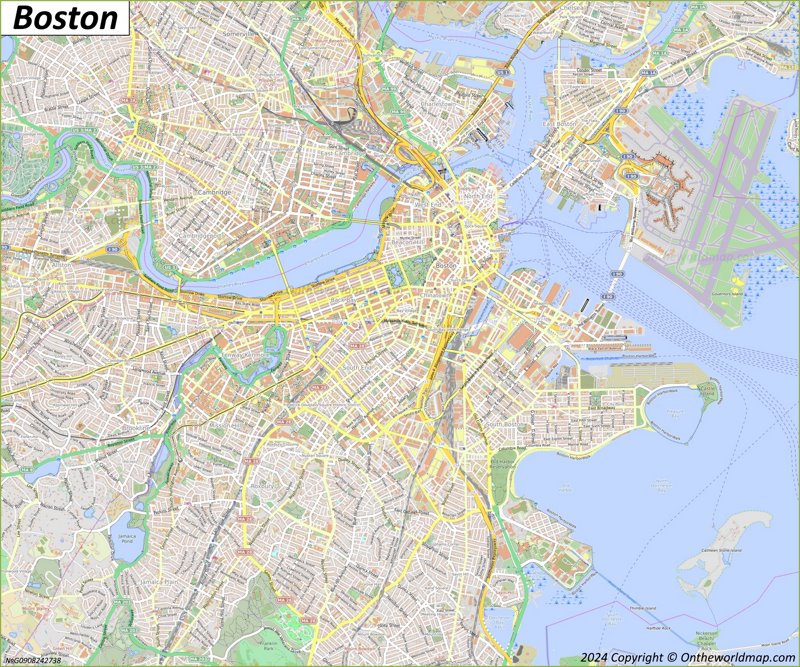 Map of Boston