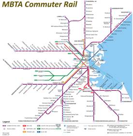 MBTA Commuter Rail Maps