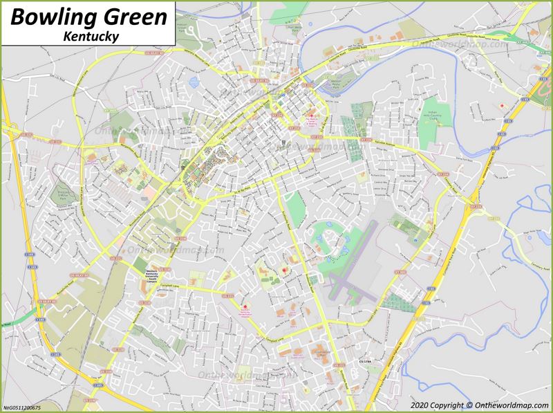 Map of Bowling Green