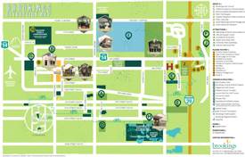 Brookings Tourist Attractions Map