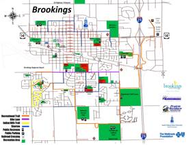 Brookings Trails Map