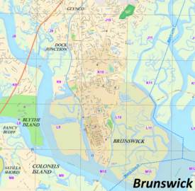 Brunswick Tourist Map
