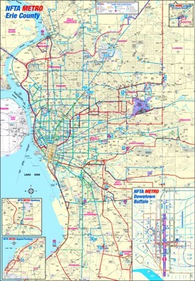 Buffalo transport map