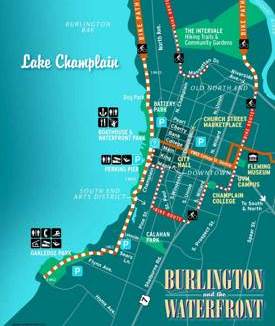 Burlington Bike Map