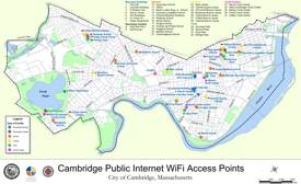 Cambridge WiFi Map