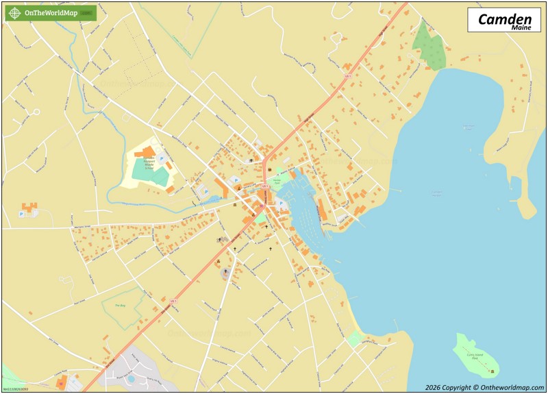 Map of Camden
