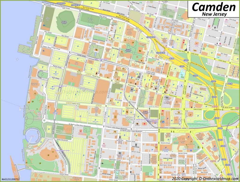 Camden Downtown Map
