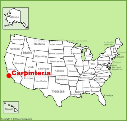 Carpinteria Location Map