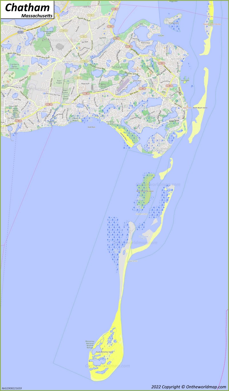 Chatham Area Map