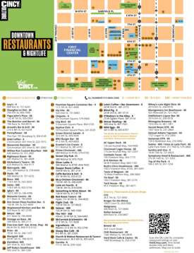 Cincinnati Restaurants Map