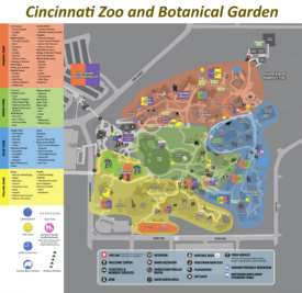 Cincinnati Zoo Map