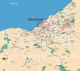 Cleveland Neighborhoods Map