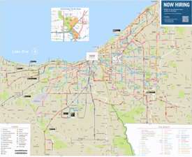 Cleveland Transport Map