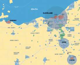 Greater Cleveland Map