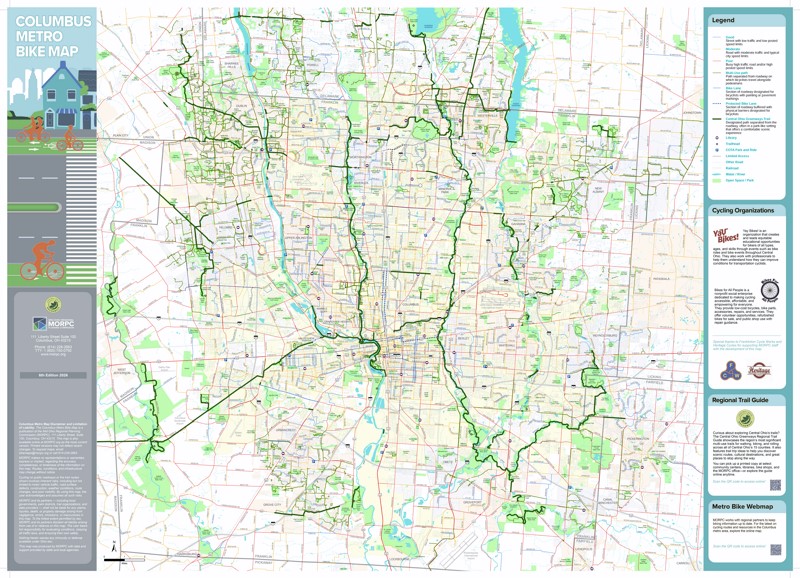 Columbus Bike Map