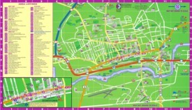 Concord hotels and sightseeings map