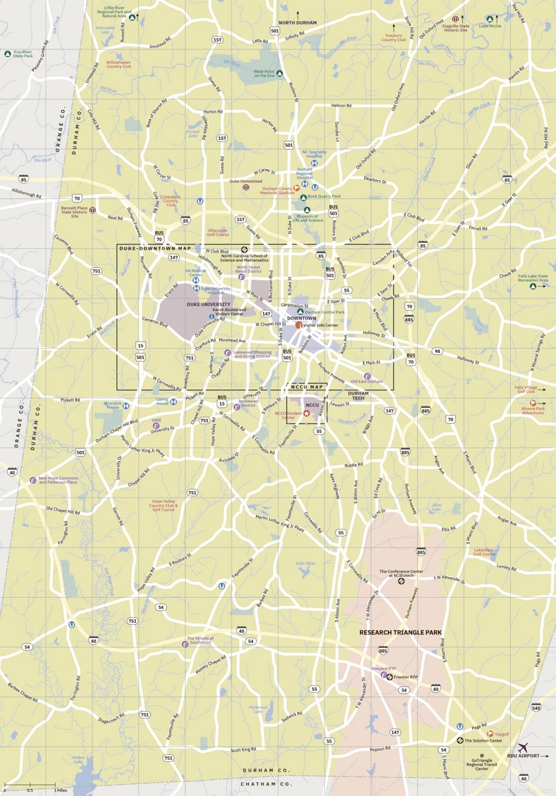 Durham Road Map