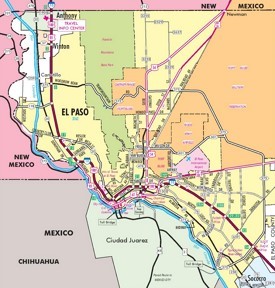 El Paso road map