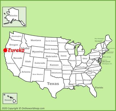 Eureka Location Map