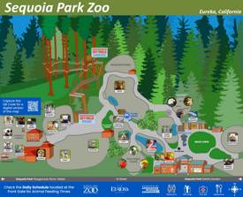 Sequoia Park Zoo Map