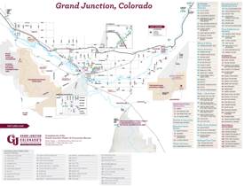 Grand Junction Tourist Map