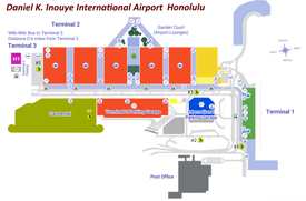 Honolulu airport map