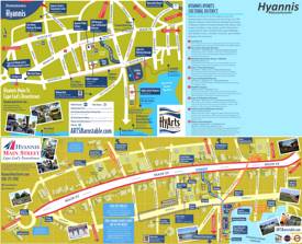 Hyannis Tourist Map