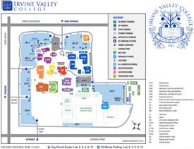 Irvine Valley College Campus Map