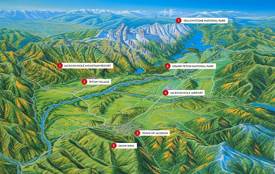 Jackson Hole Area Summer Map