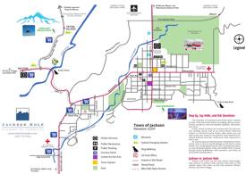 Jackson Tourist Map