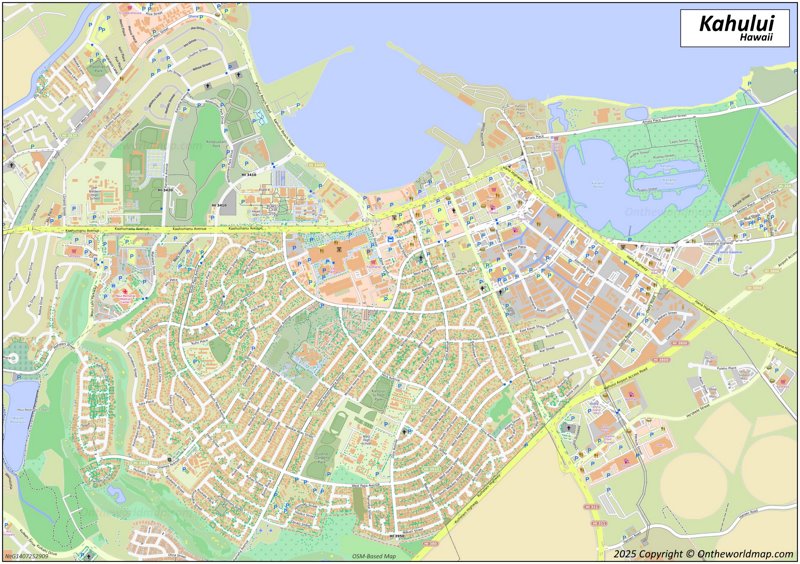 Map of Kahului