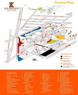 Kalamazoo College Campus Map