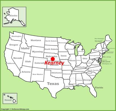 Kearney Location Map