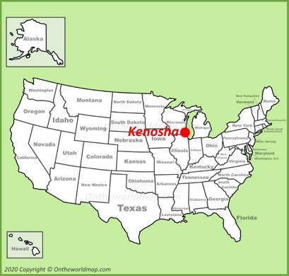 Kenosha Location Map