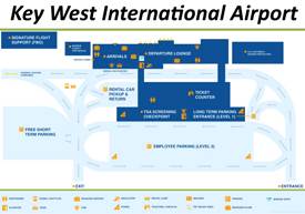 Key West International Airport Map