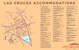 Las Cruces Hotel Map
