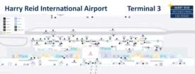 Harry Reid Airport Terminal 3 Map
