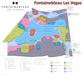Fontainebleau Las Vegas Map